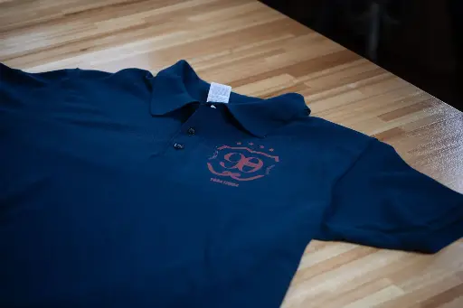 Remera Polo Azul 